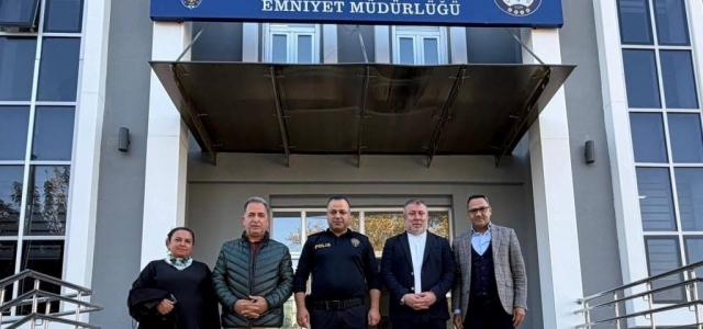 Erzin Emniyet Müdürü Hasan Gün İGC Yönetimini Kabul Etti