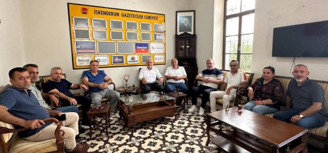 Fatih Tosyalı, İGC'yi Ziyaret Etti, Basın Bayramını Kutladı