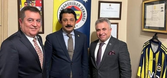 Fenerbahçeli Kaymakam Demiryürek’ten, İskenderun Fenerbahçeliler Derneği’ne Ziyaret