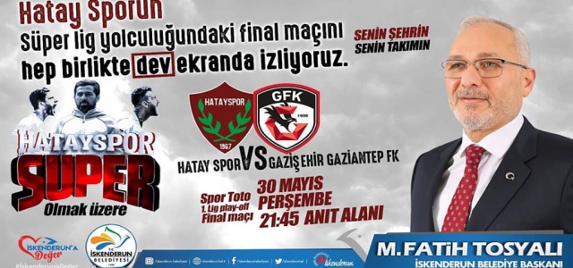 Final Maçı Dev Ekranda İzlenecek