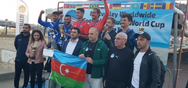 Footvolley Dünya Kupasında İsrail'in İlk Takımı Final Maçına Çıktı