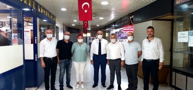 Gazeteci Dostlarından Başkan Fırat'a Ziyaret