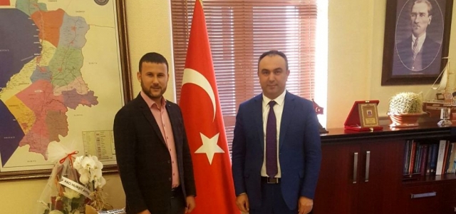 Genç İşadamı Gökhan Zeybek'ten Kaymakam Soytürk'e Ziyaret!