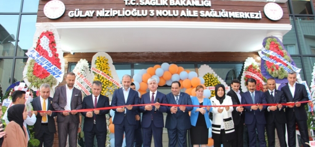 Gülay Niziplioğlu Aile Sağlığı Merkezi Görkemli Törenle Hizmete Açıldı