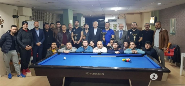 Hatay 10 Top Bilardo Şampiyonası Sona Erdi