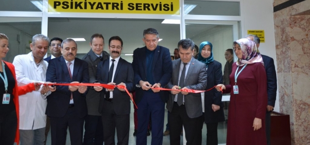 Hatay Devlet Hastanesine Psikiyatri Servisi Açıldı