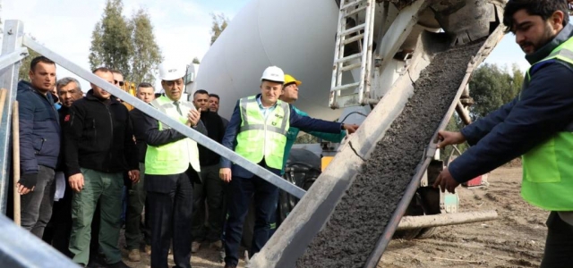 Hatay Güneş Enerji Santrali'nin Temeli Atıldı