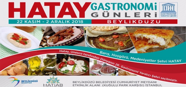 Hatay Mutfağı İstanbul'da Tanıtılacak