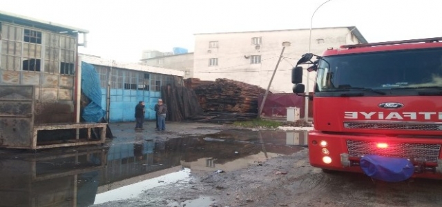 Hatay Sanayi Sitesinde Yangın