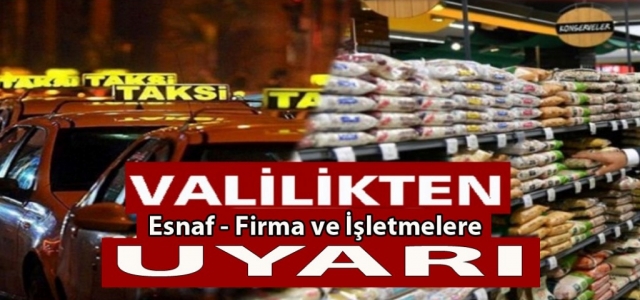 Hatay Valiliğinden Fırsatçılara Sıkı Takip