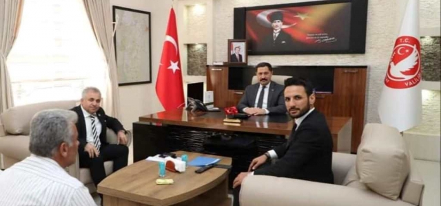 Hatay Valisi Mustafa Masatlı'ya Ziyaret