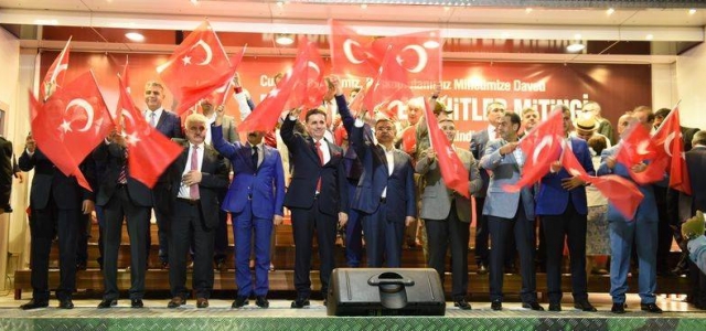 Hatay'da Demokrasi ve Şehitler Mitingi!