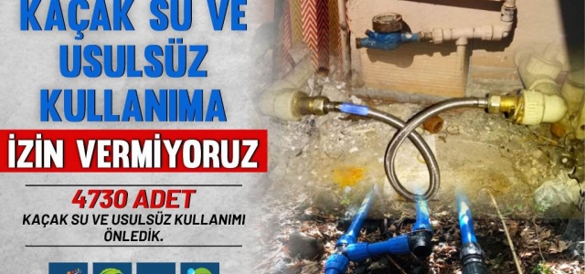 HATSU, Kaçak Su Kullananlara Göz Açtırmıyor