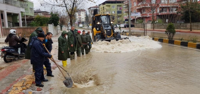 HATSU'dan Şiddetli Yağışla Gelen Olumsuzluklara Hızlı Müdahale