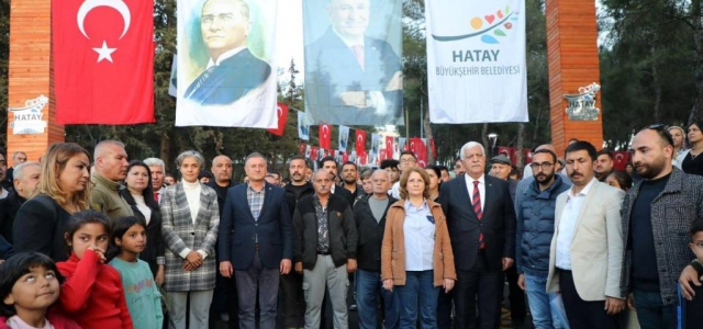 HBB Başkanı Lütfü Savaş Kırıkhan'da Mesire Yerinin Açılışını Yaptı