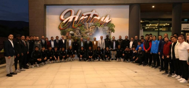 HBB BAŞKANI ÖNTÜRK'TEN HATAYSPOR'A MORAL ETKİNLİĞİ