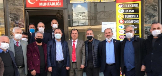 HBB Muhtarlar ile Toplantıları Sürdürüyor