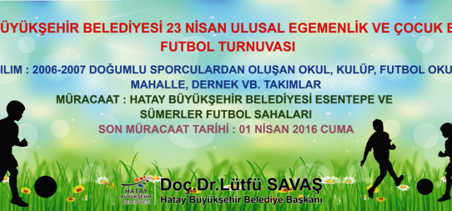 HBB'DEN ÇOCUK BAYRAMI FUTBOL TURNUVASI