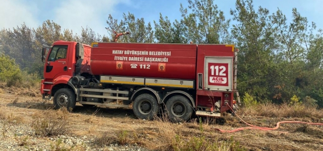 HBB'den Dörtyol Yangınına Anında Müdahale