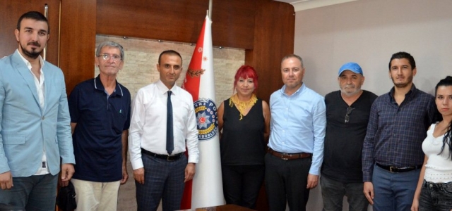 HGC İskenderun Temsilciliği Emniyet Müdürünü Ziyaret Etti