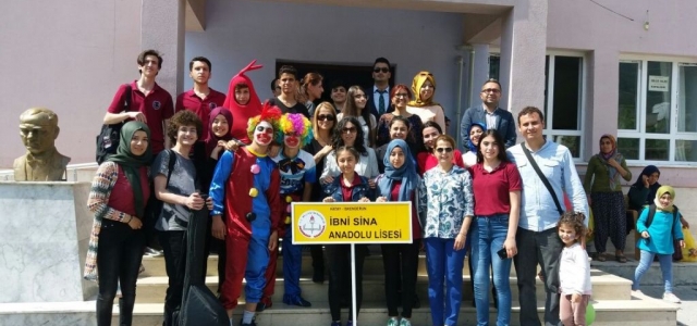 İbni Sina Anadolu Lisesinden Kardeş Okula Destek!