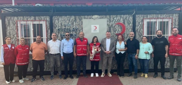 İGC Yönetiminden Türk Kızılay İskenderun Şubesi'ne Ziyaret