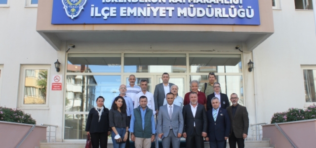 İGC'den Emniyet Müdürü Güneş'e Ziyaret