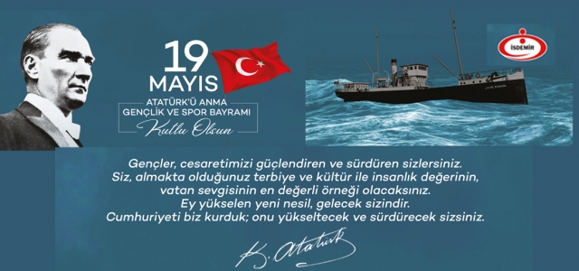 İSDEMİR 19 Mayıs Atatürk'ü Anma Gençlik ve Spor Bayramını Kutladı