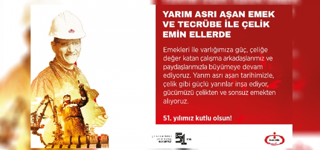 İSDEMİR 51 Yaşında