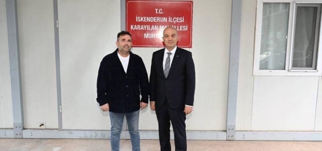 İSDEMİR Genel Müdürü Ayhan Akın'dan Yerel Muhtarlara Ziyaret