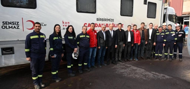 İsdemir'de Kan Bağışı Seferberliği Başladı