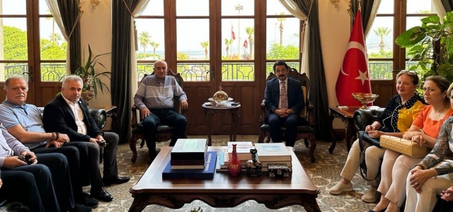 İSDER Yönetiminden Kaymakam Demiryürek'e Ziyaret