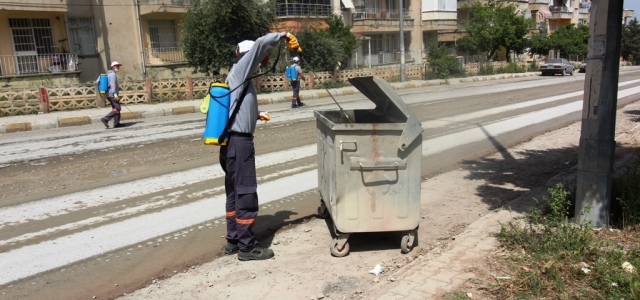 İskenderun Belediyesi Larva Mücadelesi Başlattı