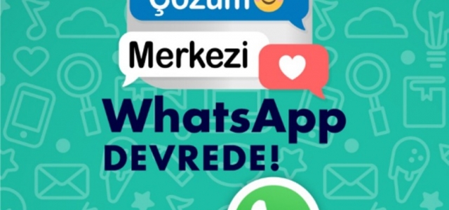 İskenderun Belediyesi Whatsapp Hattı Hizmette