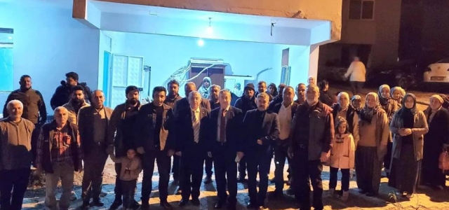 İskenderun Bitişik Mahallesi Nazmi Ceylan'a Kucak Açtı