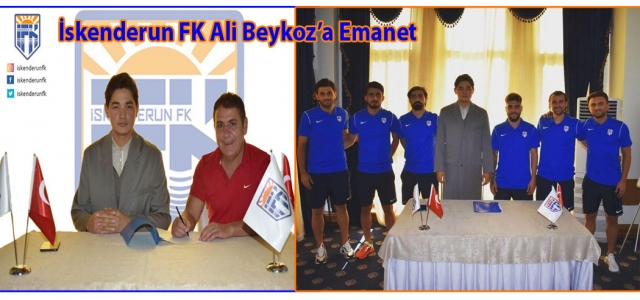 İskenderun FK Ali Beykoz'a Emanet