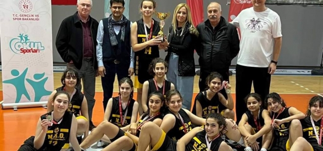 İskenderun Namık Kemal Ortaokulu Yıldız Kız Basketbol Takımı Hatay Şampiyonu Oldu