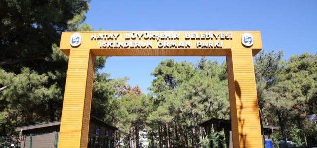İskenderun Orman Parkı Ve Sosyal Tesis Projesi Sona Yaklaştı