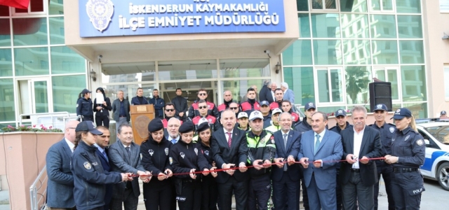 İskenderun Polisi'ne Araç Desteği