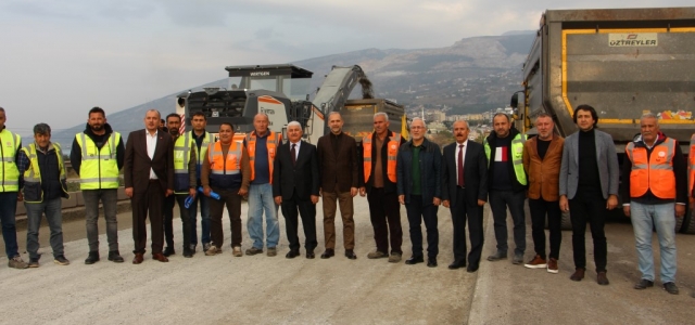 İskenderun-Toprakkale Devlet Yolu Projesinin 1. Etap Çalışmalarına Yerinde İnceleme