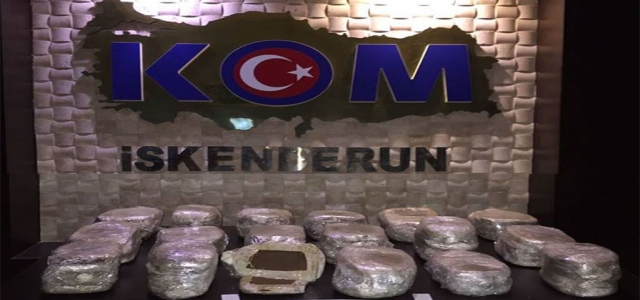 İskenderun'da 17 Kilo Esrar Ele Geçirildi!