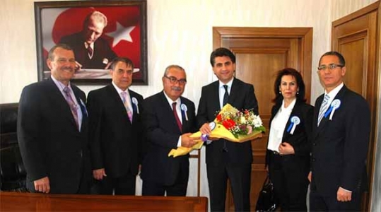 İSMO Yönetimimden Kaymakam Aydın'a Ziyaret