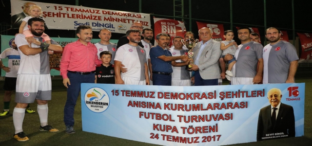 İSTE 15 Temmuz Turnuvasında 2. Oldu!