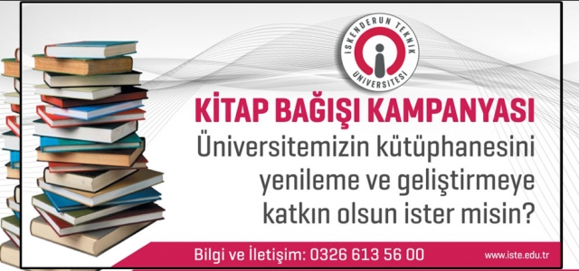 İSTE Kitap Bağış Kampanyası!