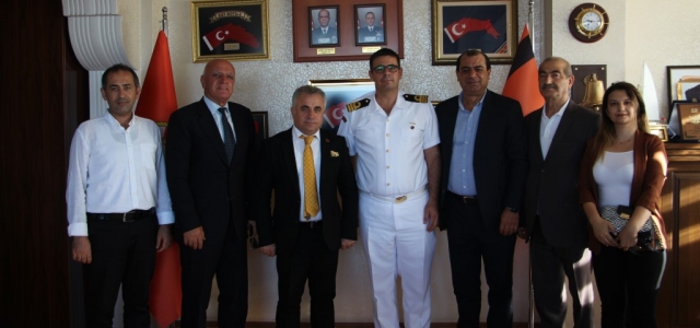 İSTUDER'den Sahil Güvenlik Komutanı Onur Emir'e Ziyaret