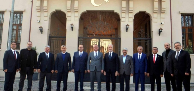 İTSO YÖNETİMİNDEN KAYMAKAM ÖNDER'E ZİYARET