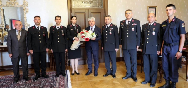 Jandarma Teşkilatı'ndan Vali Doğan'a Ziyaret