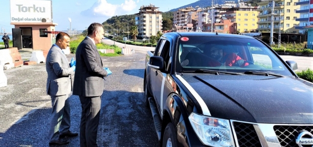 Kaymakam Yönden Kontrol Merkezlerini İnceledi