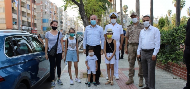 Kaymakam Yönden'den Maske Hassasiyeti