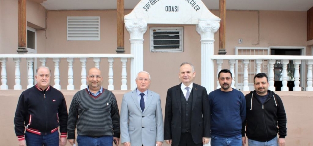 Kaymakam Yönden'den TŞOF Şube Başkanı Erol Akın'a Ziyaret!